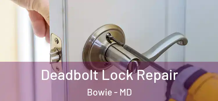  Deadbolt Lock Repair Bowie - MD